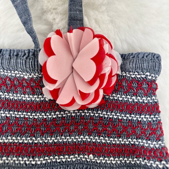 Gymboree Girls Denim Smocked Dress - Picture 4 of 7